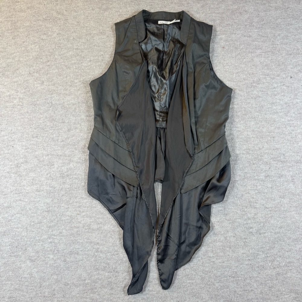 Blue Bird Charcoal Gray Vest